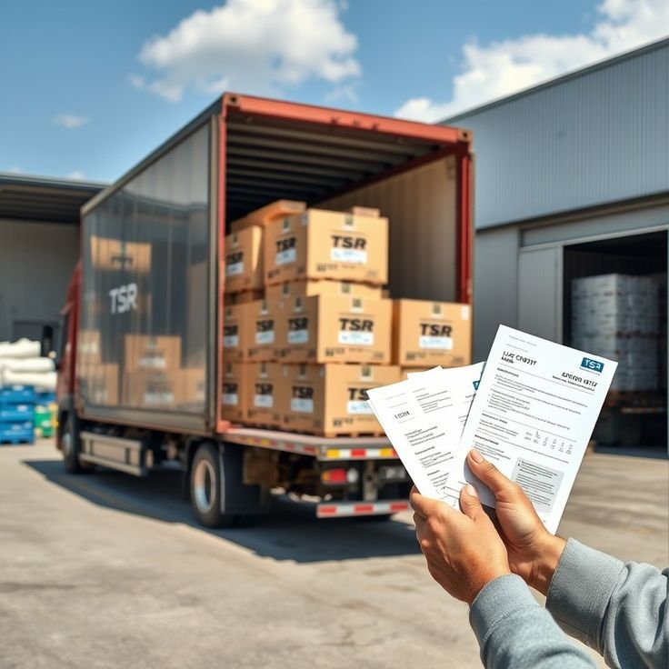 Verifying quantities and weights of consolidated goods
