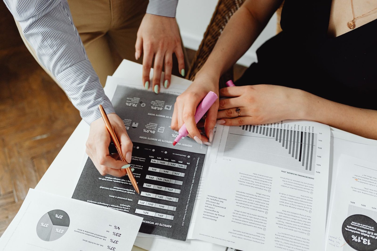 Accounting documents used to declare customs value