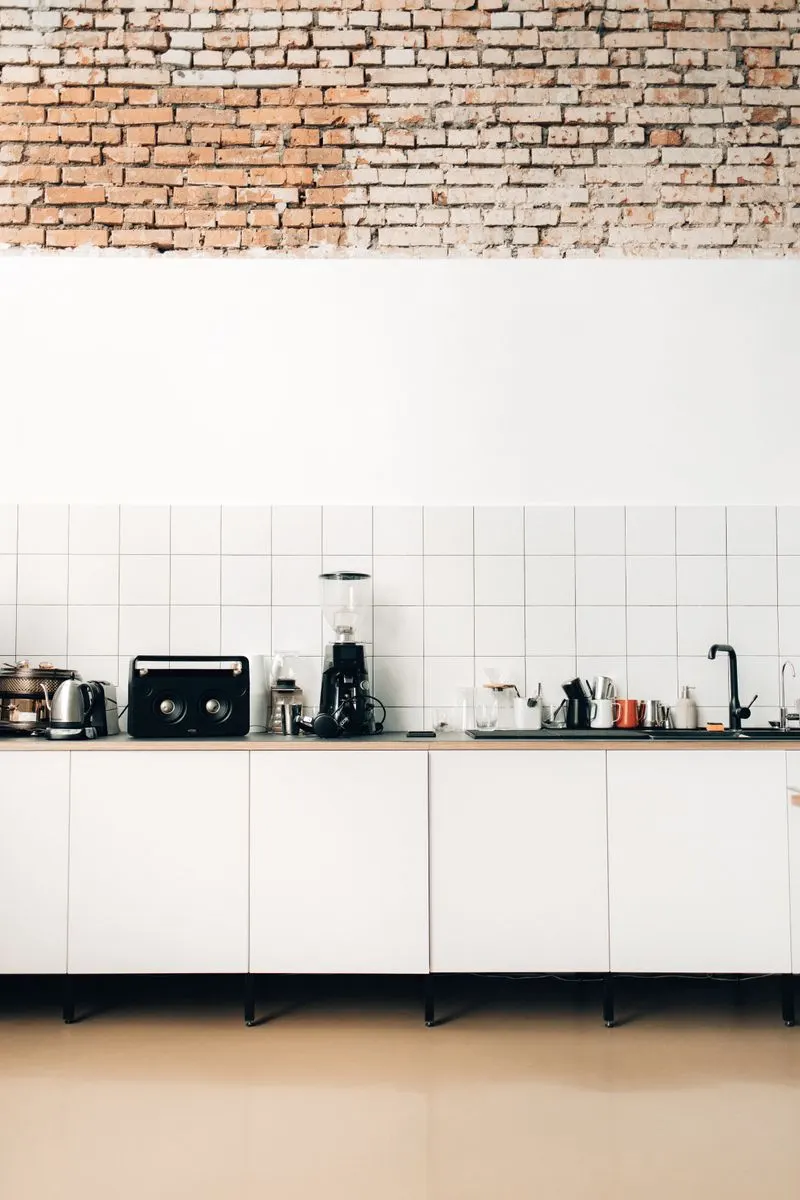 Kitchen appliances on a counter